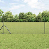 Kippengaas 10X1,5 M Staal Met Pvc Coating Grijs