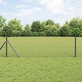 Kippengaas 10X1,5 M Staal Met Pvc Coating Grijs