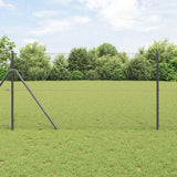Kippengaas 10X1,5 M Staal Met Pvc Coating Grijs