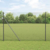 Kippengaas 10X1,5 M Staal Met Pvc Coating Grijs