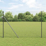 Kippengaas 10X1,5 M Staal Met Pvc Coating Grijs