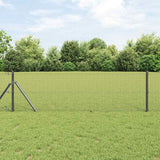 Kippengaas 10X1,5 M Staal Met Pvc Coating Grijs