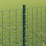 Ingegraven Hekpaal 22 St Groen Gepoedercoat Staal