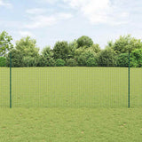 Ingegraven Hekpaal 22 St Groen Gepoedercoat Staal