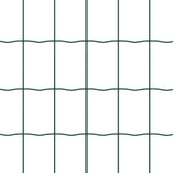Euro Fence Met Paal 25 X 0,8 M Pvc-Coated Staal Mesh Groen