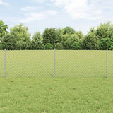 Kettinglink Hek Met Paal 10 X 1 M Pvc-Coated Staal Mesh