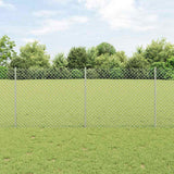 Kettinglink Hek Met Paal 10 X 1 M Pvc-Coated Staal Mesh