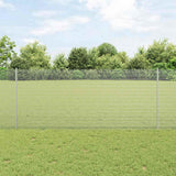 Gelast Draadhek Met Palen 10 X 0,8 M Mesh Gegalvaniseerd Staal