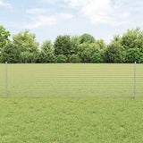 Gelast Draadhek Met Palen 10 X 0,8 M Mesh Gegalvaniseerd Staal