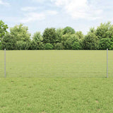 Gelast Draadhek Met Palen 10 X 0,8 M Mesh Gegalvaniseerd Staal