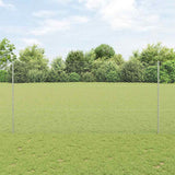 Hexagonale Schutting Met Palen 10 X 0,8 M Gegalvaniseerd Staal