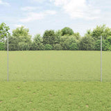 Hexagonale Schutting Met Palen 10 X 0,8 M Gegalvaniseerd Staal