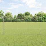 Hexagonale Schutting Met Palen 10 X 0,8 M Gegalvaniseerd Staal