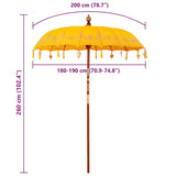 Balinese Parasol 185 X 185 X 260 Cm