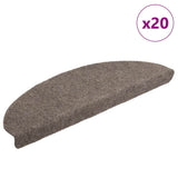 Trapmatten Zelfklevend 20 Stuks Halfrond Beige