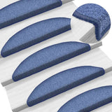 Trapmatten Halfrond Blauw