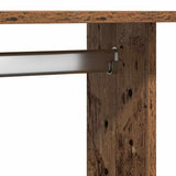 Kledingkast Met Plank Oud Hout 102 X 38 X 110 Cm Bewerkt Hout