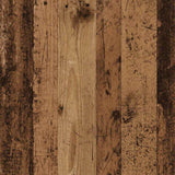 Kledingkast Met Plank Oud Hout 102 X 38 X 110 Cm Bewerkt Hout