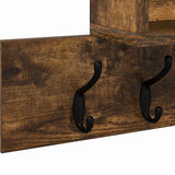 Wandgemonteerde Kapstok 100 X 12 X 43,5 Cm