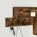Wandgemonteerde Kapstok 100 X 12 X 43,5 Cm