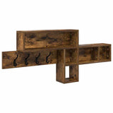 Wandgemonteerde Kapstok 100 X 12 X 43,5 Cm