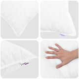Zomer Dekbed Met Kussen 2 Pcs Wit Donsveertjes