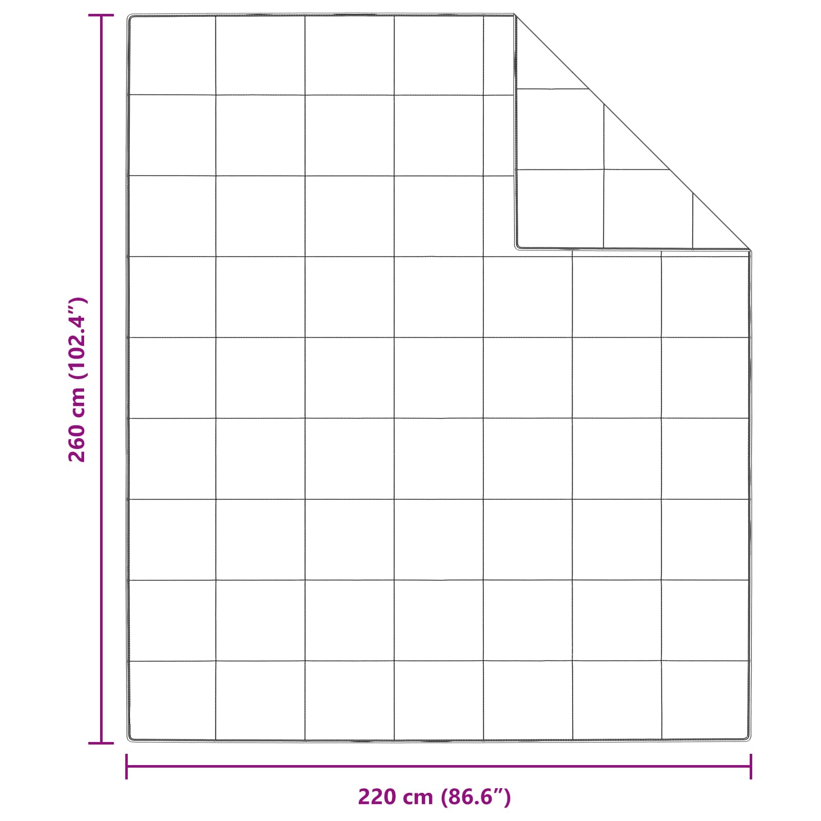 Dekbed Set Met Kussen 3 Pcs Wit Donsveertjes
