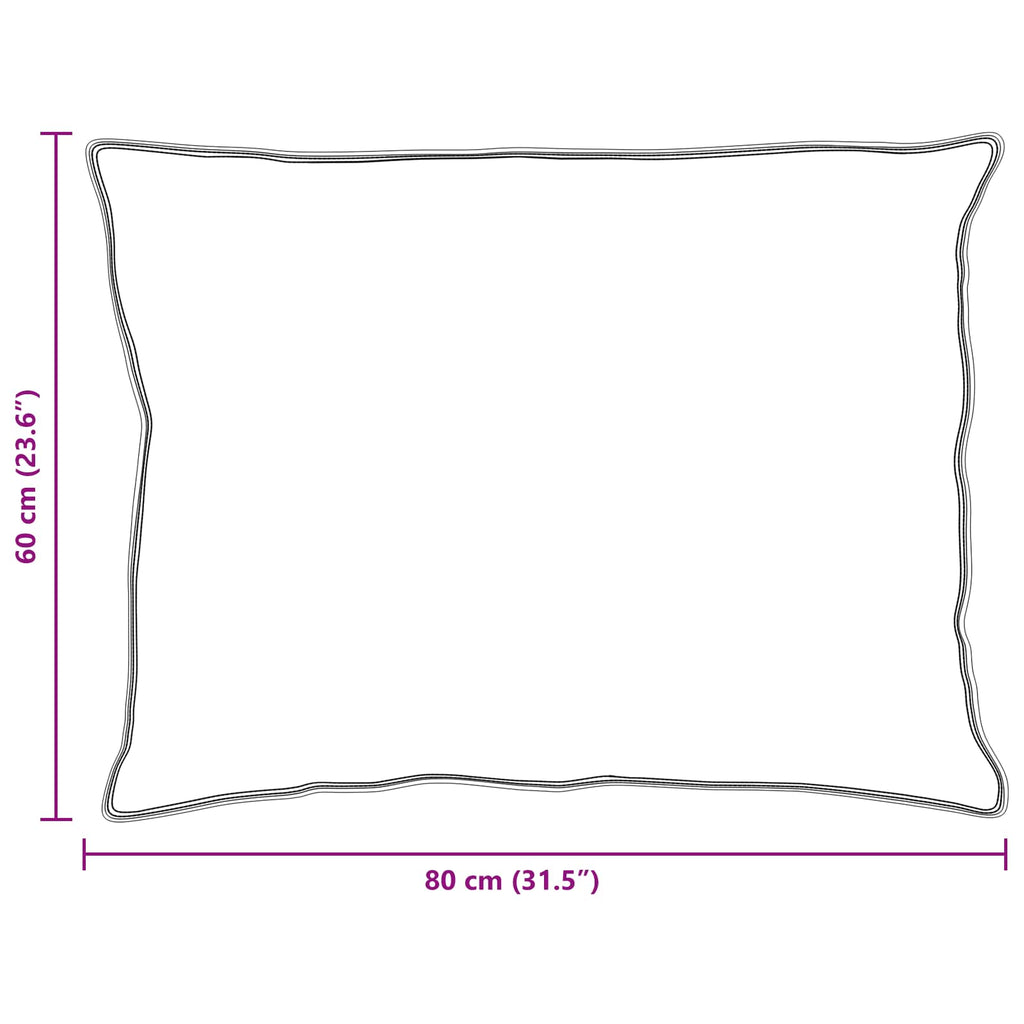 Dekbed Set Met Kussen 3 Pcs Wit Donsveertjes