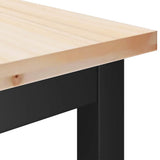 Eetbank 100 X 32,5 X 49 Cm Massief Grenenhout