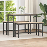 Eetbank 100 X 32,5 X 49 Cm Massief Grenenhout