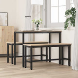 Eetbank 100 X 32,5 X 49 Cm Massief Grenenhout