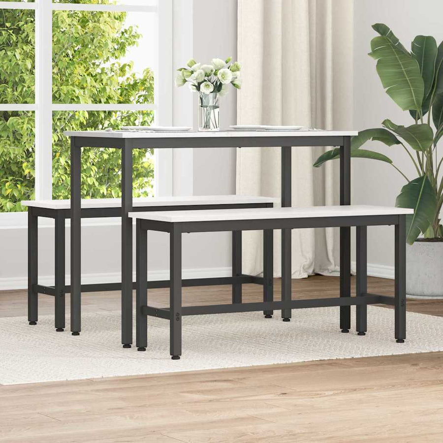Eetbank 100 X 32,5 X 49 Cm Massief Grenenhout
