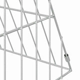 Kippenhok Zilver 215 X 55 X 55 Cm Gegalvaniseerd Staal