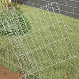 Kippenhok Zilver 215 X 55 X 55 Cm Gegalvaniseerd Staal