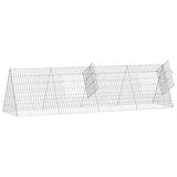 Kippenhok Zilver 215 X 55 X 55 Cm Gegalvaniseerd Staal