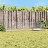 Kippenhok Zilver 215 X 55 X 55 Cm Gegalvaniseerd Staal