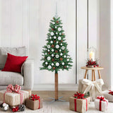 Slanke Kerstboom Pvc En Massief Dennenhout