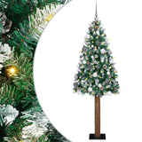 Slanke Kerstboom Pvc En Massief Dennenhout