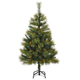 Kunstmatige Scharnier Kerstboom Met Cones Groen