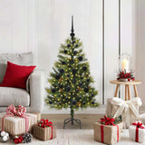 Kunstmatige Scharnier Kerstboom Met Cones Groen