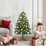 Kunstmatige Scharnier Kerstboom Met Cones Groen