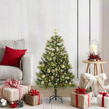 Kunstmatige Scharnier Kerstboom Met Cones Groen