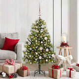 Kunstmatige Scharnier Kerstboom Met Cones Groen
