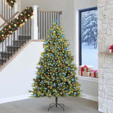 Kunstmatige Scharnier Kerstboom Met Cones Groen
