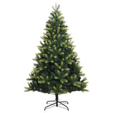 Kunstkerstboom Met Scharnier 150 Leds Groen Pvc En Pe