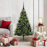 Kunstkerstboom Met Scharnier 150 Leds Groen Pvc En Pe