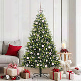 Kunstkerstboom Met Scharnier 150 Leds Groen Pvc En Pe