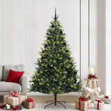 Kunstkerstboom Met Scharnier 150 Leds Groen Pvc En Pe