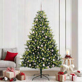 Kunstkerstboom Met Scharnier 150 Leds Groen Pvc En Pe