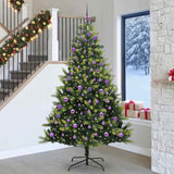 Kunstkerstboom Met Scharnier 150 Leds Groen Pvc En Pe